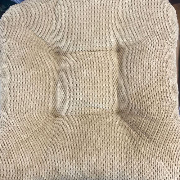 Klear Vu Memory Foam Chair Cushions, Non-Slip Grip Dot, set of 6 - Picture 5 of 6